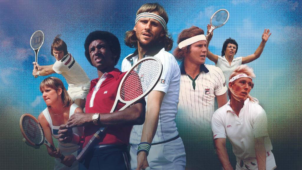 Arthur Ashe, Billie Jean King, Bjorn Borg, John McEnroe, Chris Evert, Martina Navaratilova